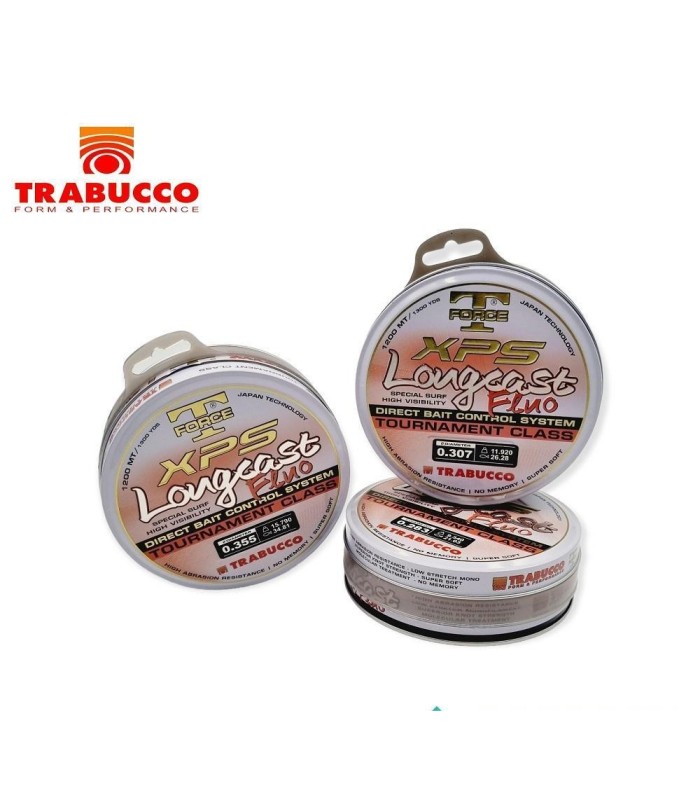 Trabucco XPS Long Cast Fluo Πετονιά 1200m.