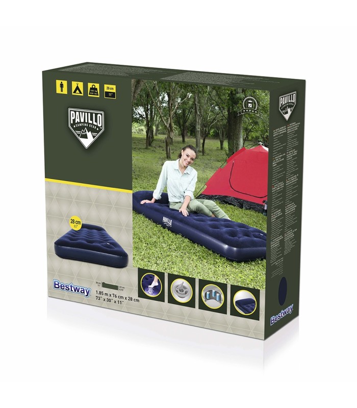 67223 Στρωμα Βελ.Μονο +Αντλια 185x76x28cm - tokatlis.gr