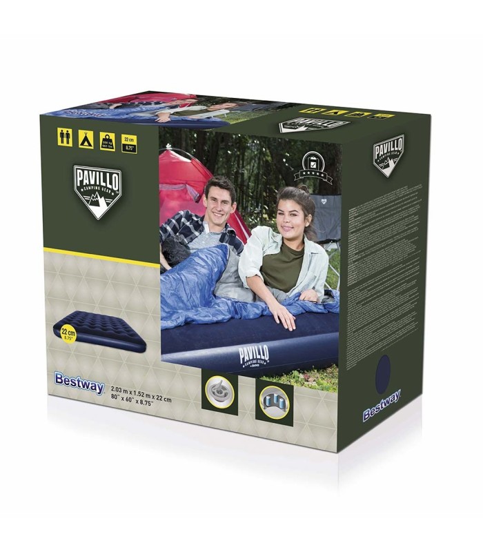 Φουσκωτό Στρώμα Bestway 67003 Υπέρδιπλο 203x152x22 | tokatlis.gr
