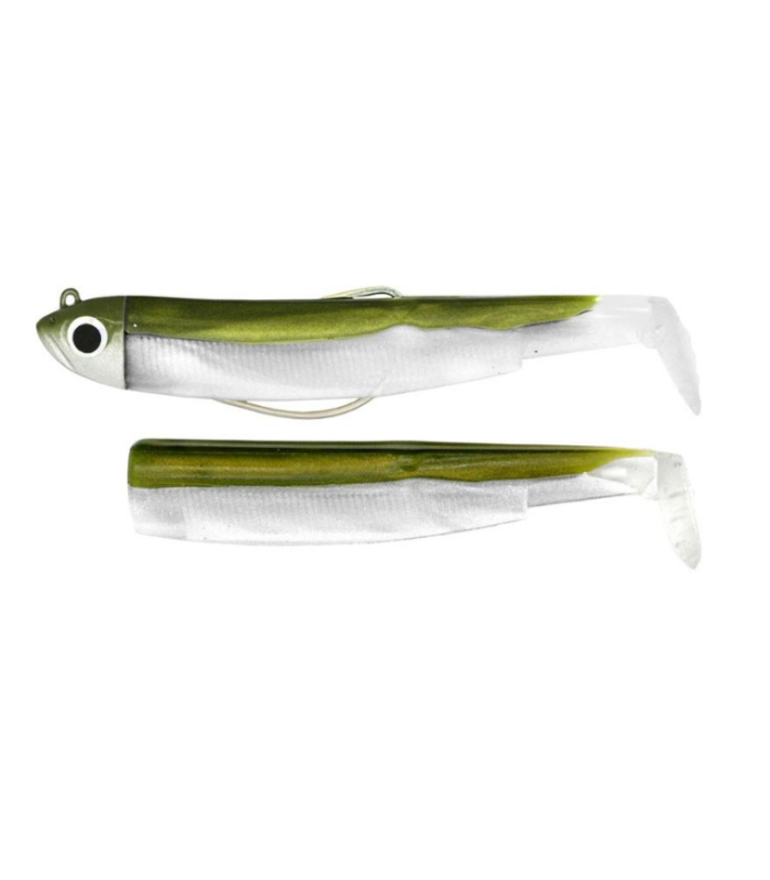 Black Minnow 70 Combo Shore 3gr No1 Kaki  - tokatlis.gr