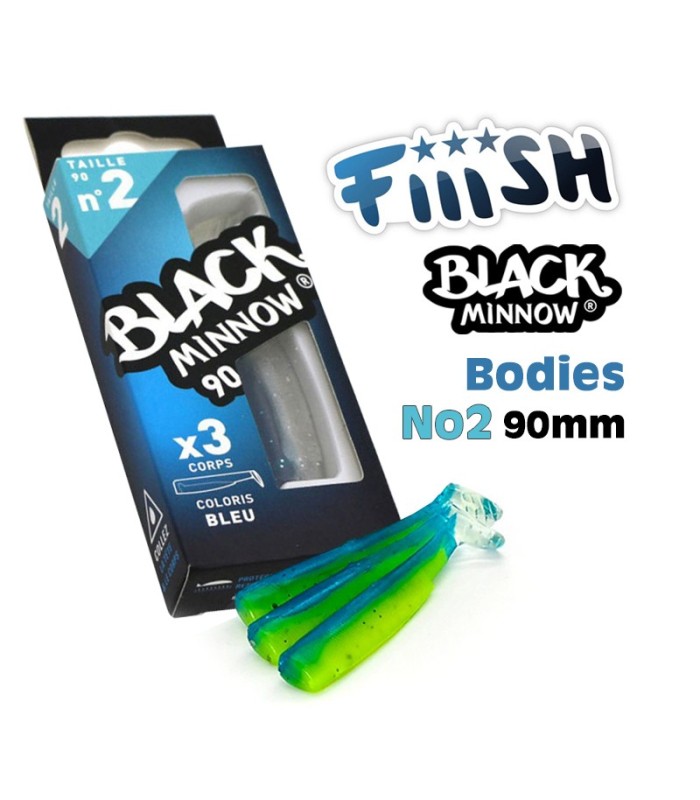 Fiiish Black Minnow Bodies No2 90mm- tokatlis.gr