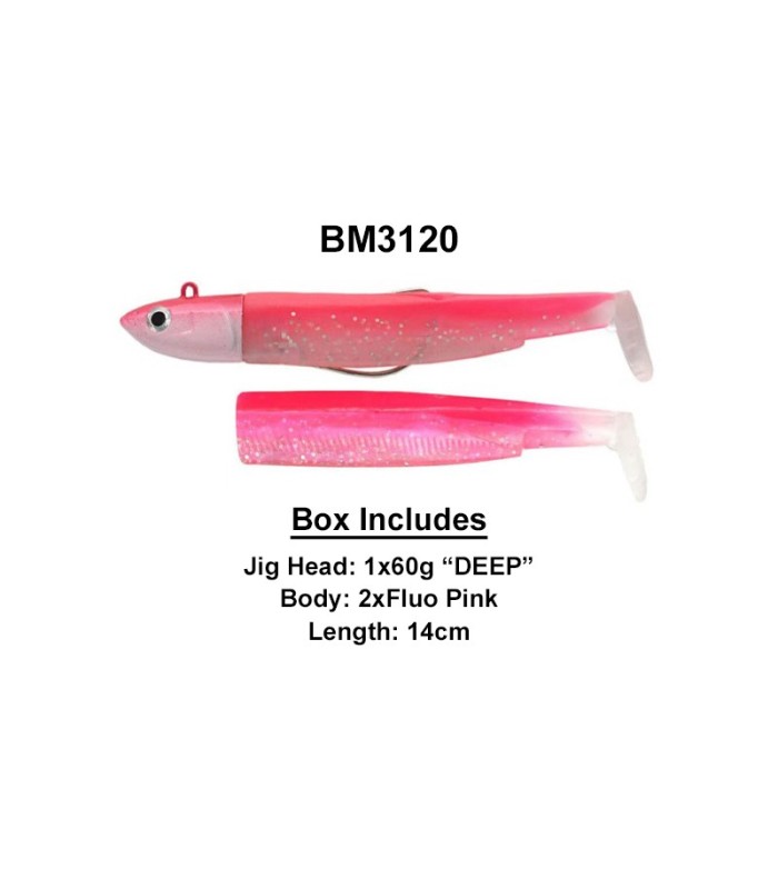 Black Minnow Combo No4 140mm  - tokatlis.gr