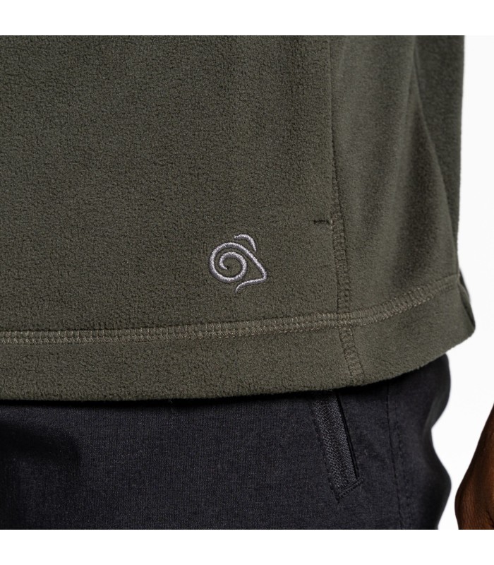 Craghoppers Ανδρική Ζακέτα Expert Corey 200fz Fleece Dark Cedar - tokatlis.gr