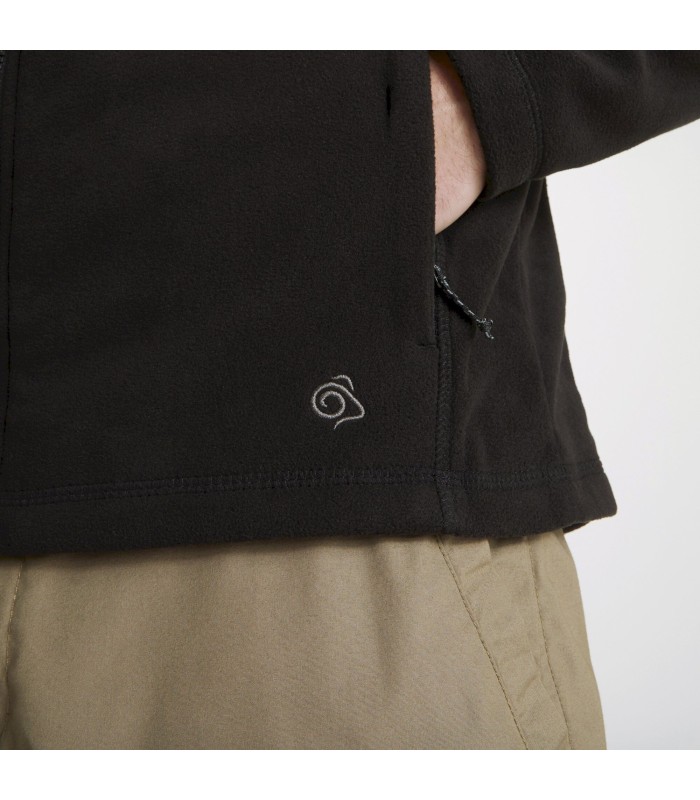 Craghoppers Ανδρική Ζακέτα Expert Corey 200fz Fleece Μαύρη - tokatlis.gr