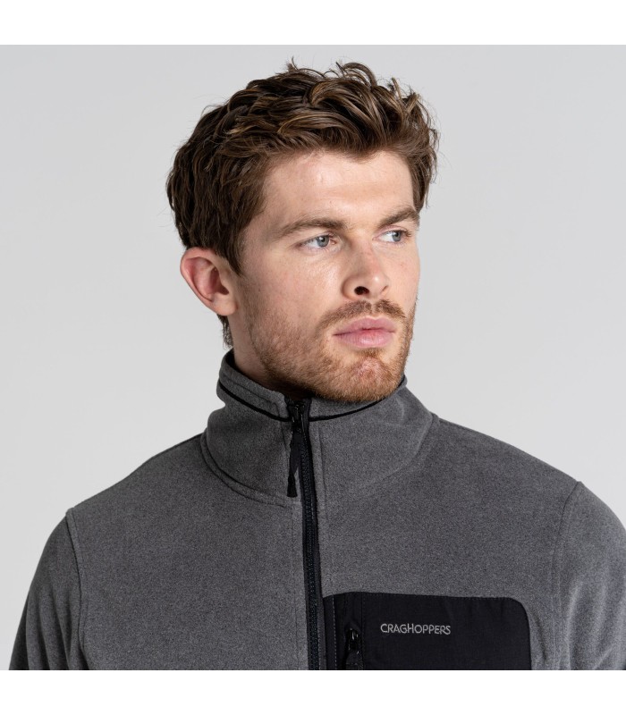 Craghoppers Ανδρική Ζακέτα Corey Plus Fleece Black Pepper