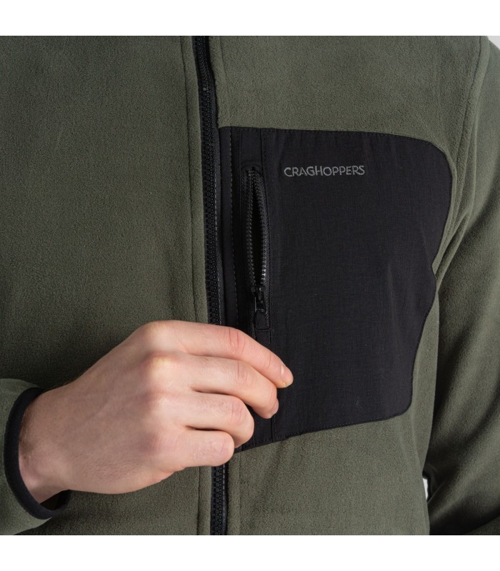 Craghoppers Ανδρική Ζακέτα Corey Plus Fleece Woodland Green