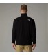 The North Face 100 Glacier Ανδρική Ζακέτα Fleece - Μαύρο | Tokatlis.gr