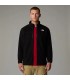 The North Face 100 Glacier Ανδρική Ζακέτα Fleece - Μαύρο | Tokatlis.gr