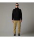 The North Face 100 Glacier Ανδρική Ζακέτα Fleece - Μαύρο | Tokatlis.gr