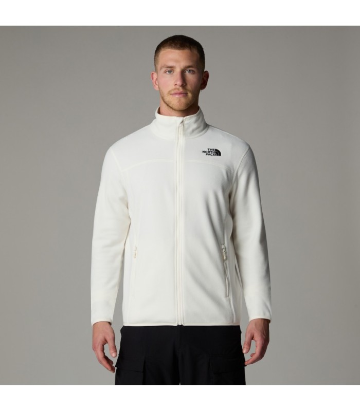 The North Face - W 100 Glacier 1/4 Zip Eu Tnf White Dune- tokatlis.gr