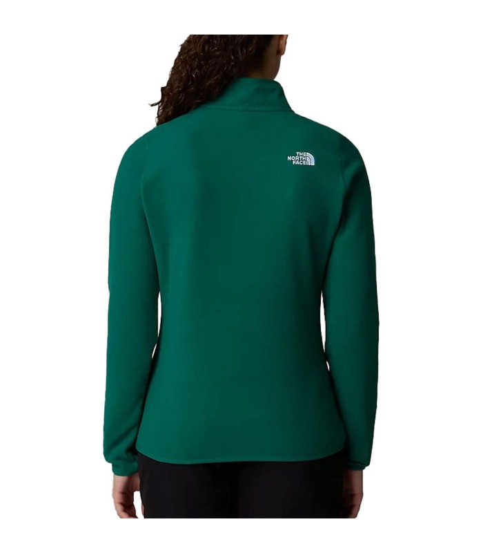The North Face - W 100 Glacier 1/4 Zip Eu Evergreen  - tokatlis.gr
