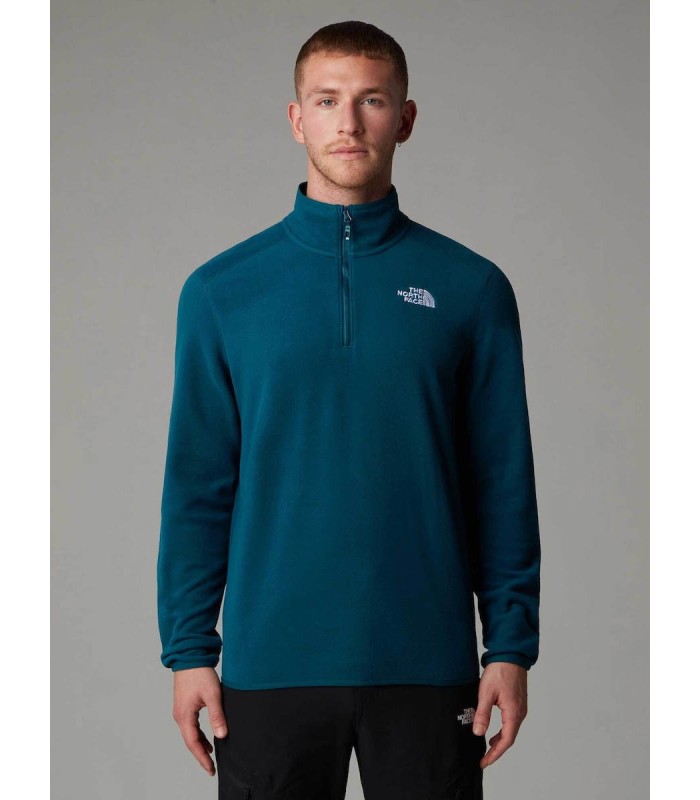 The North Face - M 100 Glac 1/4 Zip Eu  Summit Navy - tokatlis.gr
