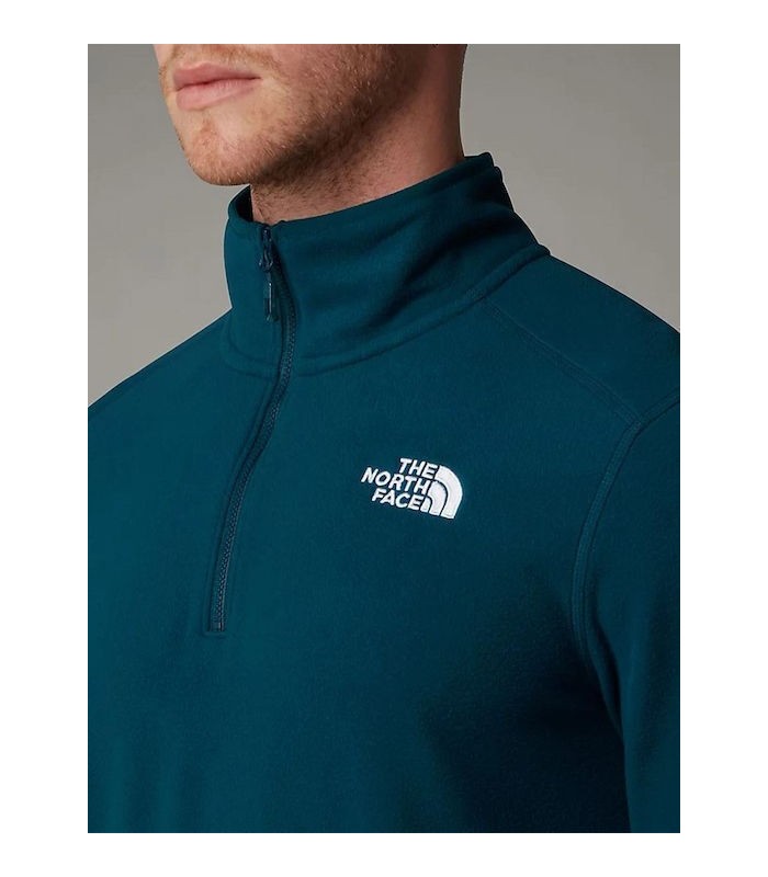 The North Face - M 100 Glac 1/4 Zip Eu  Summit Navy - tokatlis.gr