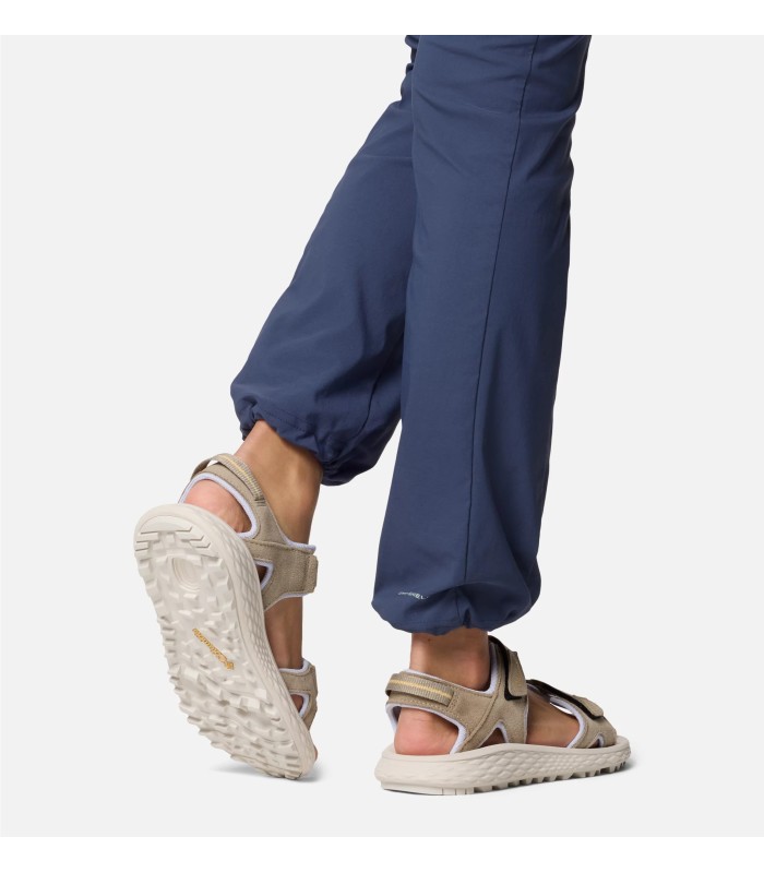 Columbia Γυναικεία Σανδάλια Konos Hiker 2-Strap Canvas Tan, Snowdrift - tokatlis.gr