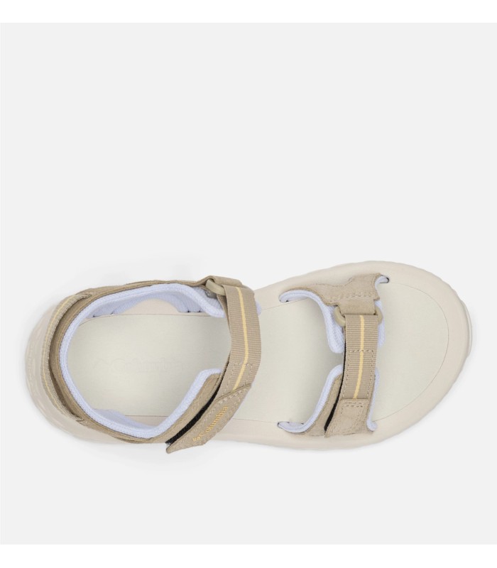 Columbia Γυναικεία Σανδάλια Konos Hiker 2-Strap Canvas Tan, Snowdrift - tokatlis.gr