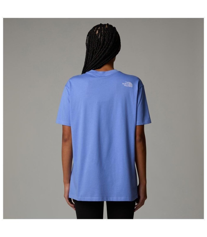 The North Face - W S/S Essential Oversize Shirt Virtual Blue - tokatlis.gr