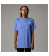 The North Face Γυναικείο Μπλουζάκι S/S Essential Oversize Shirt Virtual Blue - tokatlis.gr