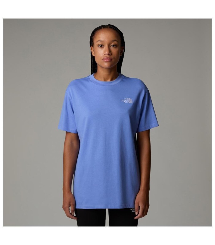 The North Face - W S/S Essential Oversize Shirt Virtual Blue - tokatlis.gr