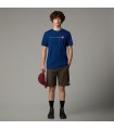 The North Face Ανδρικό Μπλουζάκι S/S Never Stop Exploring Tee Blue