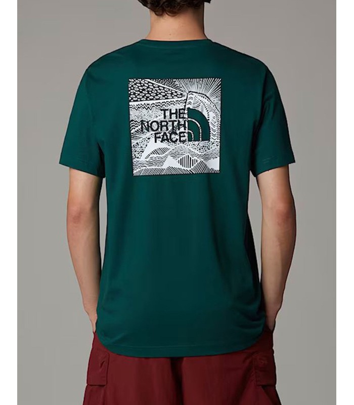 The North Face Box Celebration T-shirt Deep Nori - tokatlis.gr