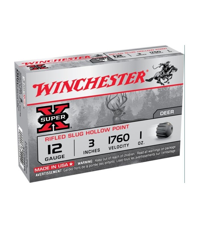 Φυσίγγια Winchester Super-X Foster Magnum Rifled Slug HP 28gr Cal.20 - tokatlis.gr