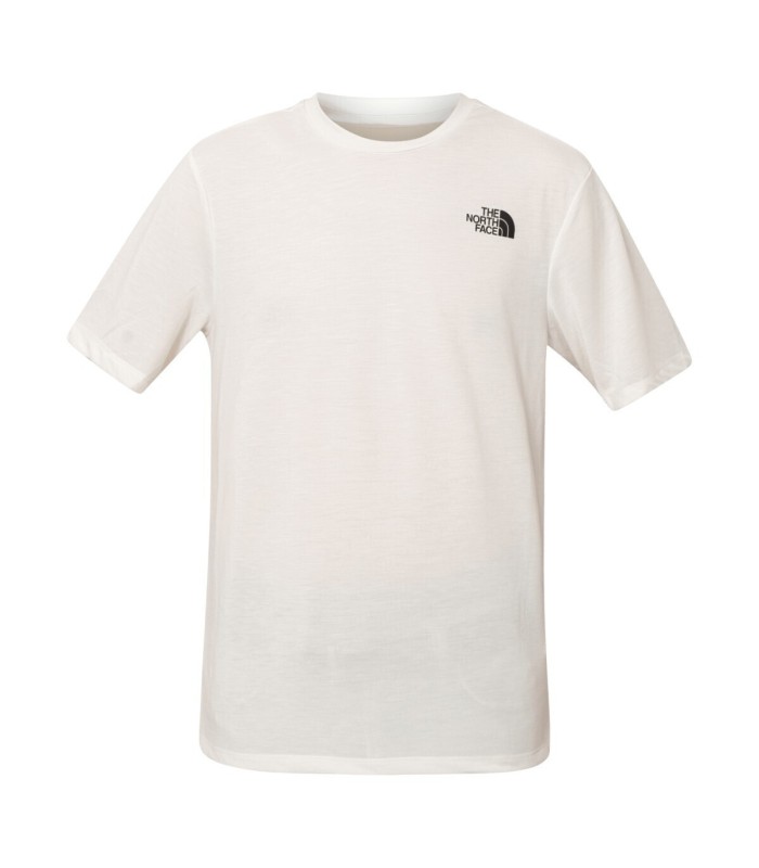 The North Face Ανδρικό Μπλουζάκι Foundation Mountains Tee - White Dune  - tokatlis.gr
