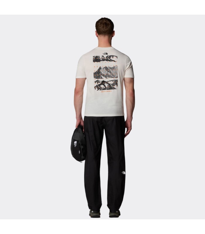 The North Face M Foundation Mountains Tee - White Dune  - tokatlis.gr