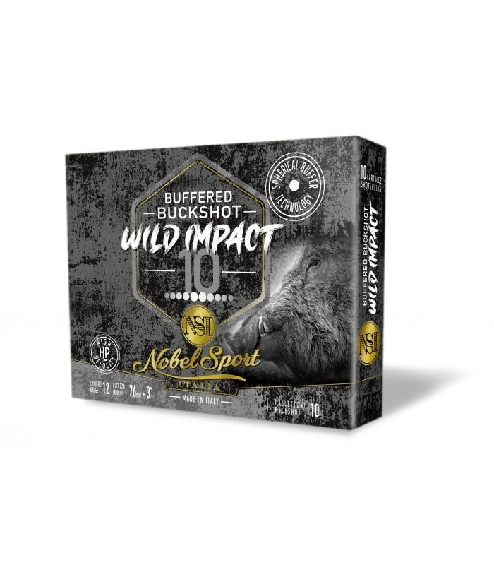 Φυσίγγια Nobelsport  Buckshot Buffered Wild Impact HP 10ΒΟΛΟ- tokatlis.gr