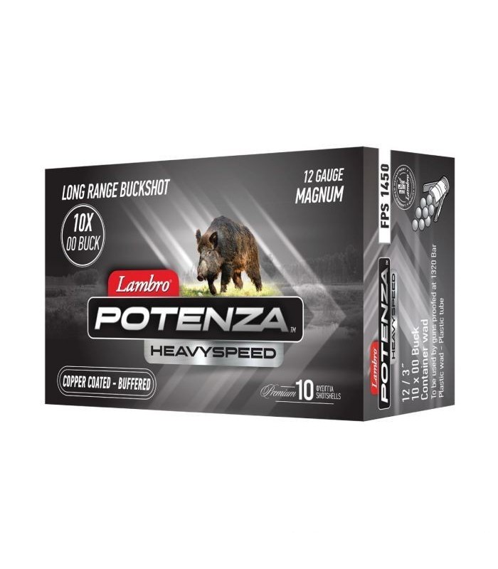 Φυσίγγια Lambro Potenza Heavyspeed 10βολα (10×8,6) Cal.12 - tokatlis.gr