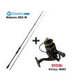Combo Tenya Oceanic Team Makoto 802M+ Ryobi Virtus 4000