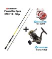 Combo Spinning Robinson Powerflex 270 10-30 + Oceanic Team Force 4000 + Nήμα Oceanic Team Tai 120m