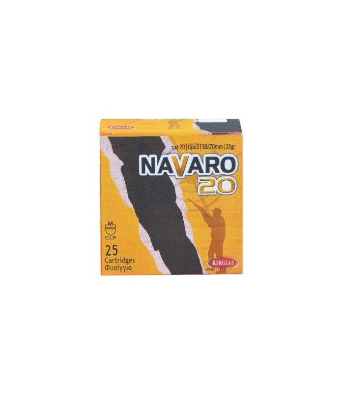 Φυσίγγια Navaro 20  28gr Cal.20 -  tokatlis.gr