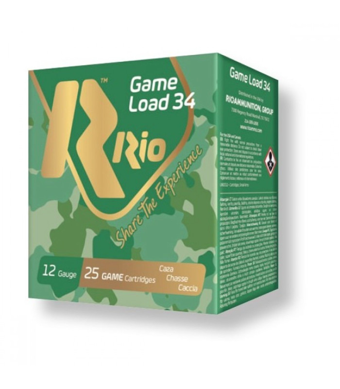 Φυσίγγια  RIO Game  Load 34gr  Cal.12-  tokatlis.gr