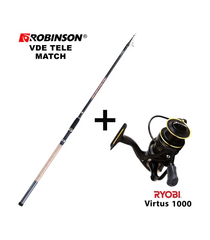 Combo Match Robinson VDE Tele Match 420 + Ryobi Virtus 1000 - tokatlis.gr