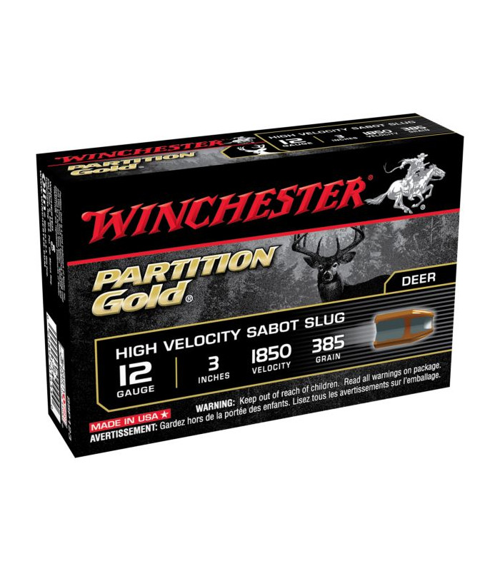 Winchester Partition Gold Magnum 3&apos&apos