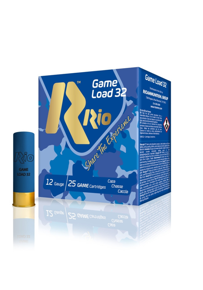 Φυσίγγια Rio 20 Game Load 32gr | tokatlis.gr
