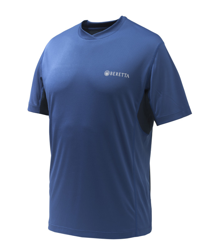 Beretta Flash Tech T-Shirt 0560 Blue Beretta