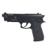 PT 92 CO2 Black 6mm ABS Fixed Slide 15BB 0,9J 305f/s Cybergun France