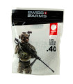 BB&aposs Λευκά Πλαστικά 0.40g Σακούλα 1000pcs /C36, Swiss Arms