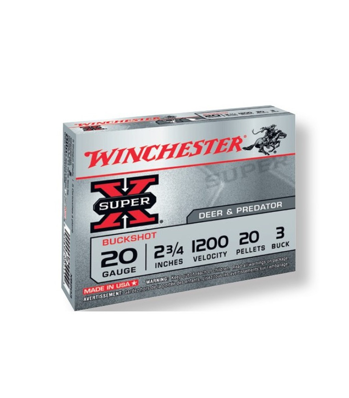 Winchester Super-X Διαμέτρημα 20 δράμια