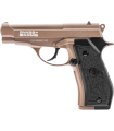P84 Tan 4.5mm CO2 Full Metal Semi-Auto 2J 780gr. Polymer 20pellets /C12-3 , Cybergun France