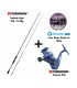 Combo Spinning Robinson Toshido Spin 270 / 8-30gr + Robinson Caravel 254 + Oceanic Team Lure Game Braid x4 150m - tokatlis.gr