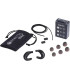 Ωτοασπίδες Beretta Mini E2 32dB SNR protection silicone confort (S, M, L) interchangeable ear plugs Black
