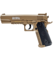 SA1911 Match Tan 4.5mm CO2 2.2J 540gr. Polymer 20pellets (288708/Tan), Cybergun France