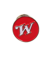 Ραφτό Σήμα Winchester Μεταλλίκο Κόκκινο