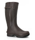 Veneur Neo Zip Brown Rubber R&aposGrip Neoprene Lining multi-activite, γαλότσα Rouchette France