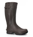 Veneur Neo Zip Brown Rubber R&aposGrip Neoprene Lining multi-activite, γαλότσα Rouchette France