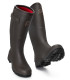 Veneur Neo Zip Brown Rubber R&aposGrip Neoprene Lining multi-activite, γαλότσα Rouchette France
