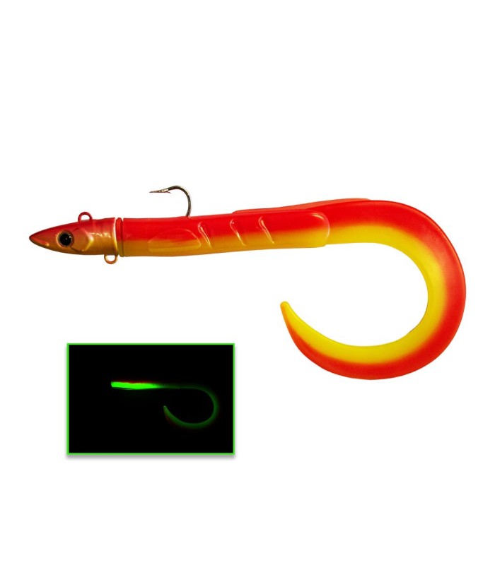 Soul Lures Snipe Eel Combo - Χελάκι 38cm/160gr - 14 Red / Yellow - tokatlis.gr