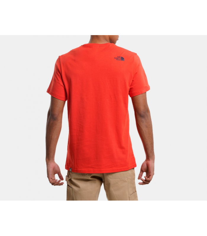 The Norrth Face M S/S Easy Tee Fiery Red - tokatlis.gr